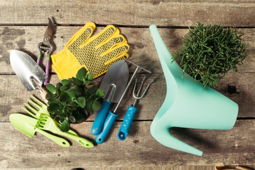 Fall cleanup for Maryland gardens with leaf removal and bed preparation